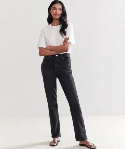 Jenni Kayne High Rise Stovepipe Jean Hush Sale