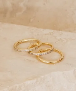 Jenni Kayne Iris Eternity Band Gold New
