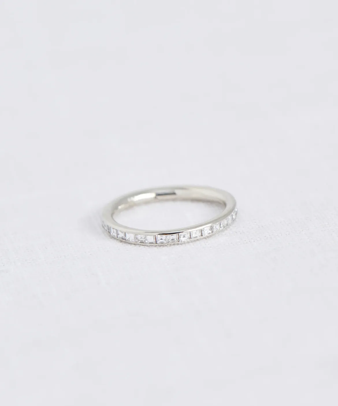 Jenni Kayne Iris Eternity Band White Gold New