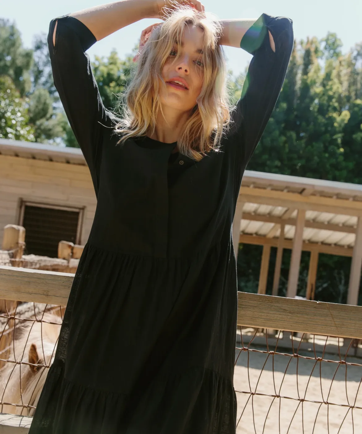 Jenni Kayne James Dress Black Sale