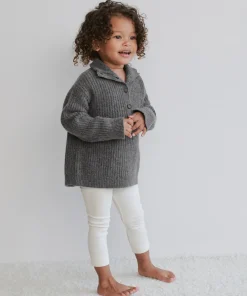 Jenni Kayne Kids' Button Pullover Thunder Fashion