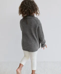 Jenni Kayne Kids' Button Pullover Thunder Fashion