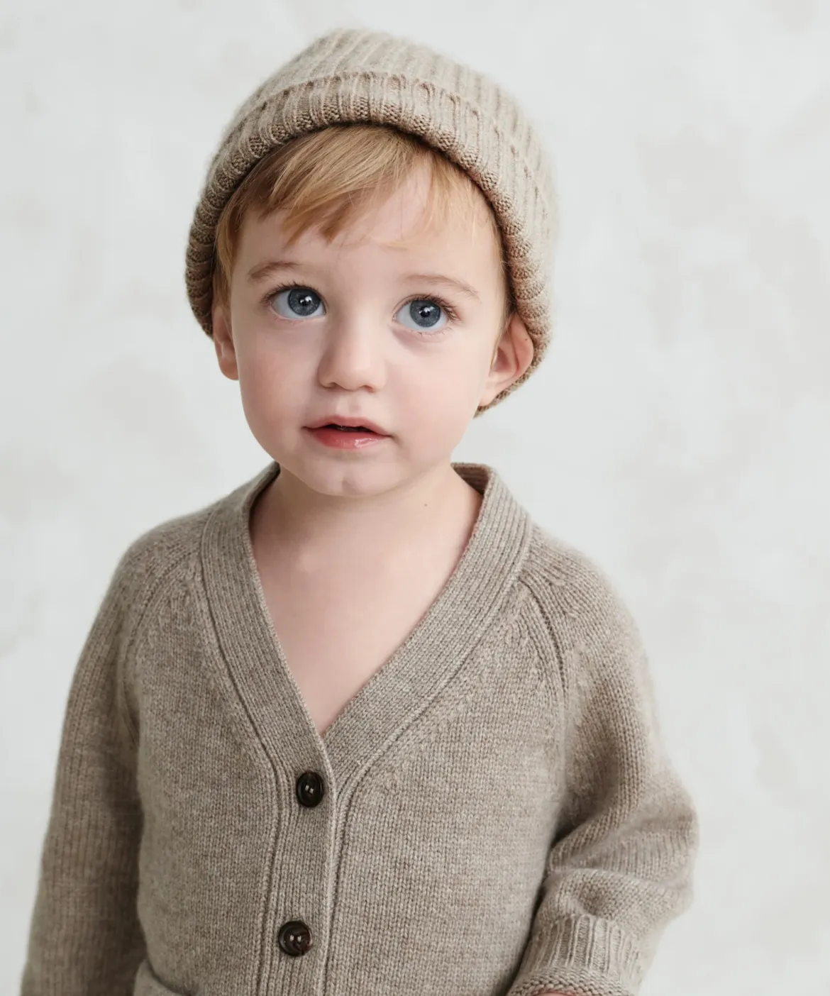 Jenni Kayne Kids' Cashmere Beanie Ecru Sale