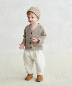 Jenni Kayne Kids' Cashmere Beanie Ecru Sale