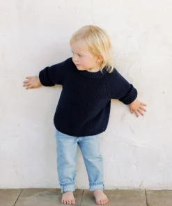 Jenni Kayne Kids' Cotton Fisherman Navy Online