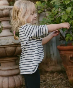 Jenni Kayne Kids' Rue Long Sleeve Tee Navy Stripe Online