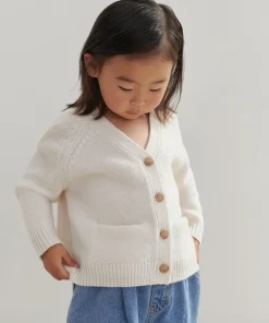 Jenni Kayne Kids' Stanford Cardigan Ivory Online