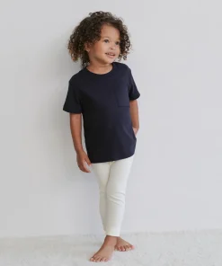 Jenni Kayne Kids' Vintage Pocket Tee Navy Fashion