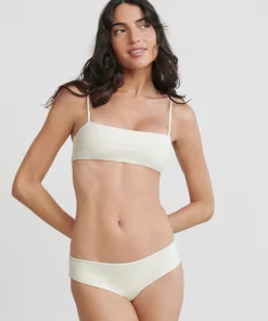 Jenni Kayne Kumu Bikini Top Ecru Sale