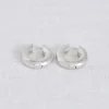 Jenni Kayne Large Bagel Hoops Silver Outlet