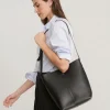 Jenni Kayne Leather Bucket Bag Black Discount