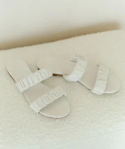 Jenni Kayne Leather Dune Sandal Ivory Best
