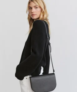Jenni Kayne Leather Sloane Bag Black Fashion