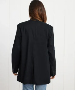 Jenni Kayne Linen Keaton Blazer Black Best