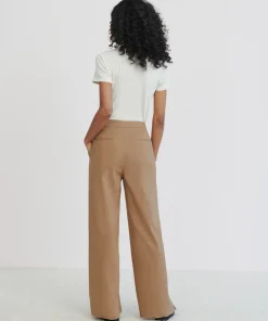 Jenni Kayne Linen Keaton Pant Khaki Outlet