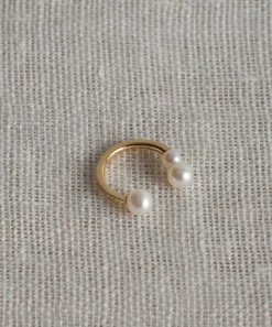 Jenni Kayne Loren Pearl Ear Cuff Gold Discount