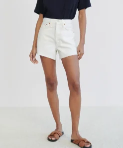 Jenni Kayne Low Slung Short Vintage White Discount
