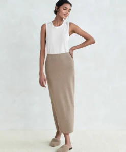 Jenni Kayne Ludlow Skirt Taupe Hot