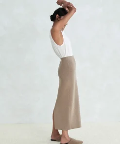 Jenni Kayne Ludlow Skirt Taupe Hot