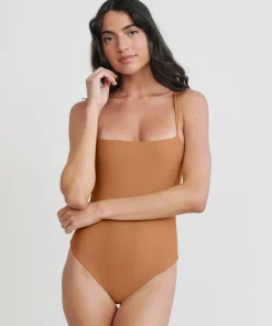 Jenni Kayne Malta One Piece Swimsuit Terracotta Outlet
