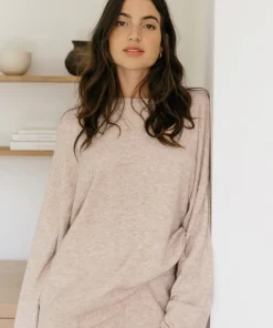 Jenni Kayne Marina Pullover Oatmeal Discount