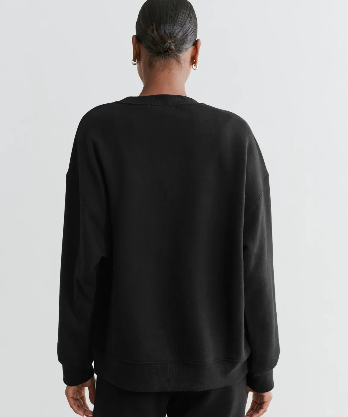 Jenni Kayne Marina Sweatshirt Black New