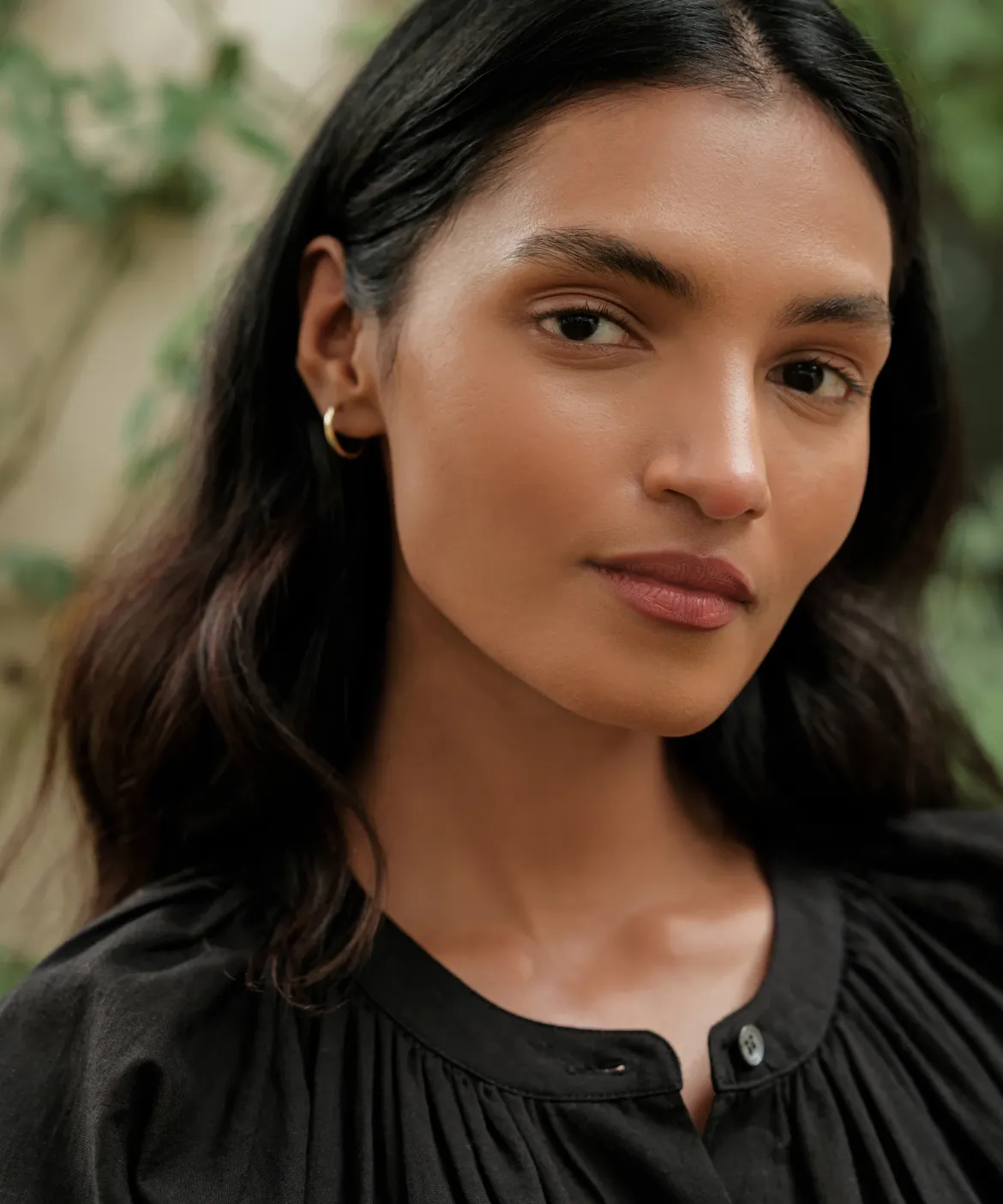 Jenni Kayne Medium Eloise Hoops Gold Clearance