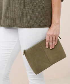 Jenni Kayne Medium Zip Pouch Laurel Discount
