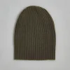 Jenni Kayne Men'S Cashmere Beanie Olive Sale