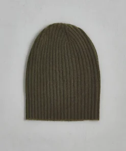Jenni Kayne Men'S Cashmere Beanie Olive Sale