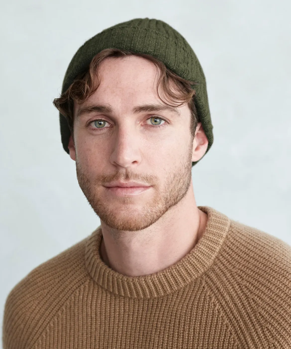 Jenni Kayne Men'S Cashmere Beanie Olive Sale