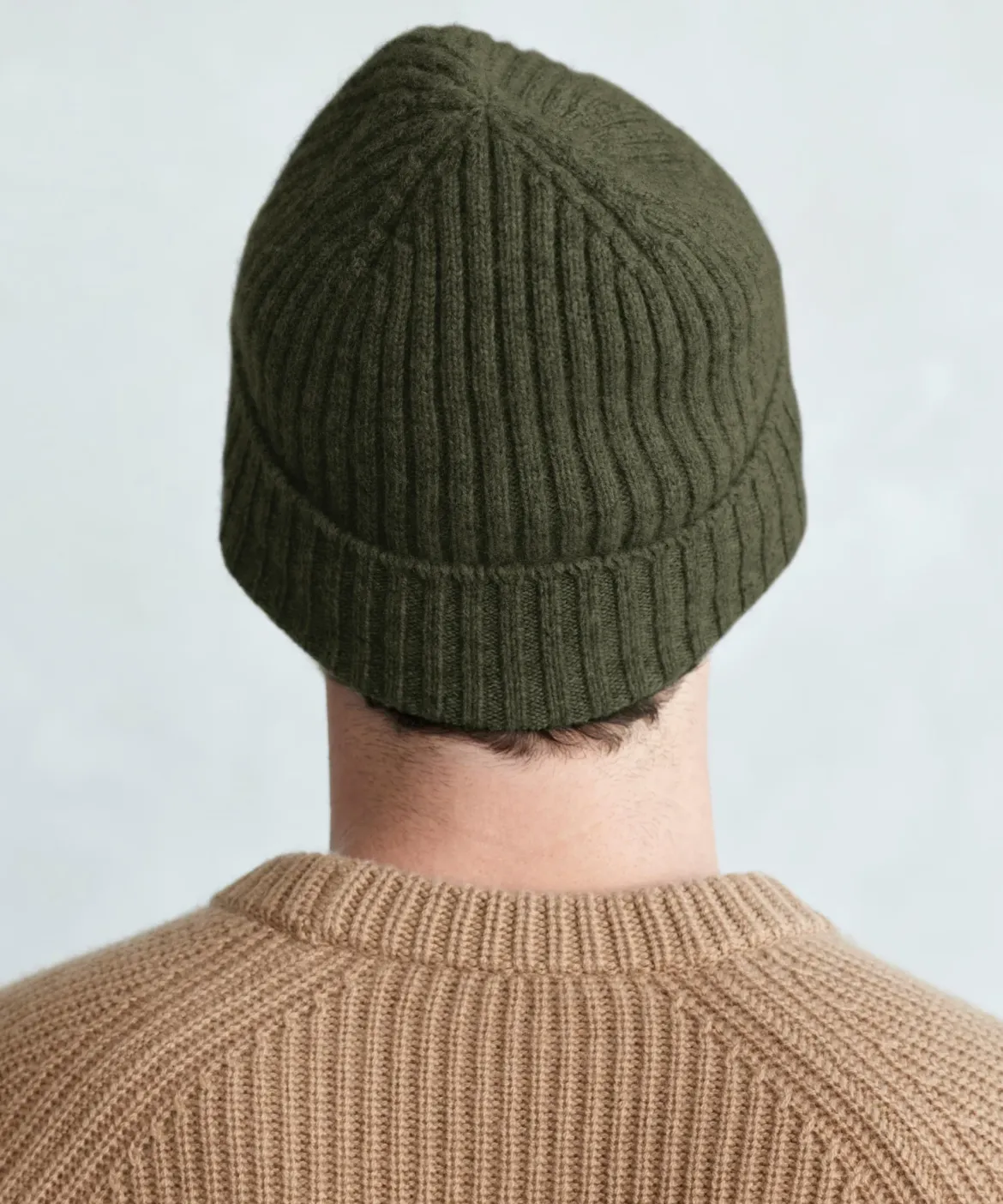 Jenni Kayne Men'S Cashmere Beanie Olive Sale