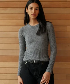 Jenni Kayne Merino Finley Crewneck Thunder New