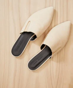 Jenni Kayne Oiled Leather Mule Natural Outlet
