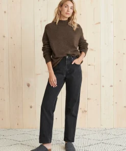 Jenni Kayne Oversized Cotton Pullover Cedar Best