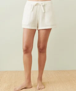 Jenni Kayne Playa Pajama Short Ivory Fashion