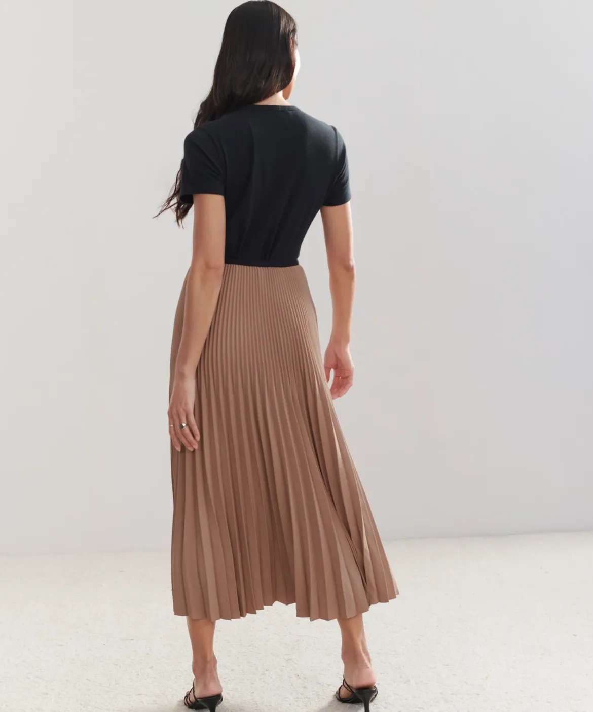 Jenni Kayne Pleated Skirt Nude Best