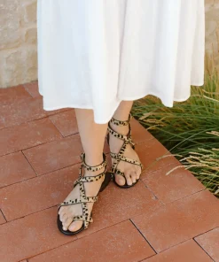 Jenni Kayne Pony Hair Strappy Sandal Cheetah Hot