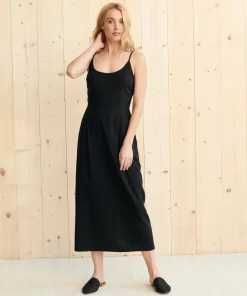 Jenni Kayne Raffia Mule Black Outlet
