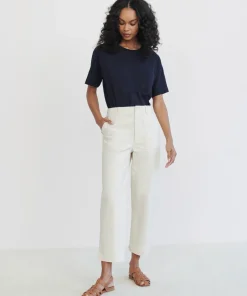 Jenni Kayne Ranger Trouser Ivory Fashion