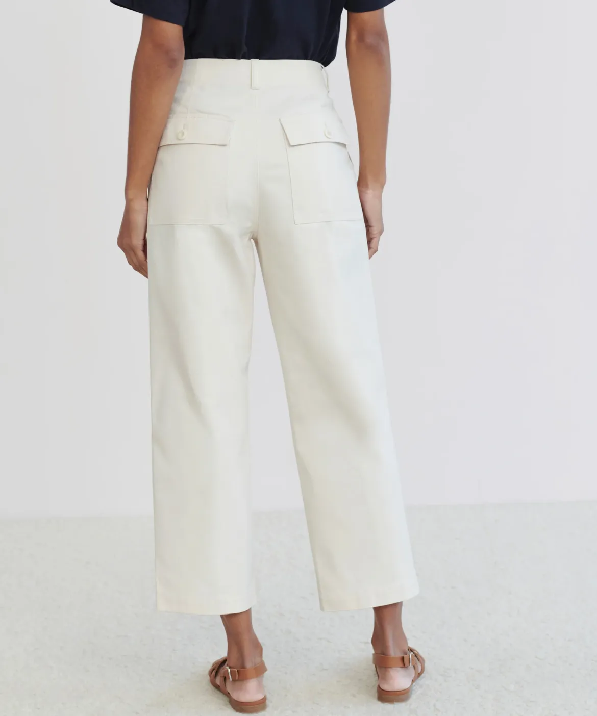 Jenni Kayne Ranger Trouser Ivory Fashion