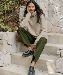 Jenni Kayne Ranger Trouser Olive Clearance
