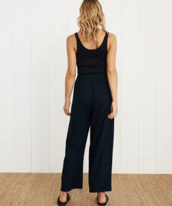 Jenni Kayne Relaxed Trouser Navy Clearance