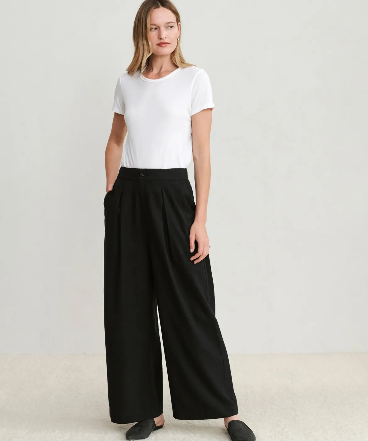 Jenni Kayne Relaxed Trouser Black Hot