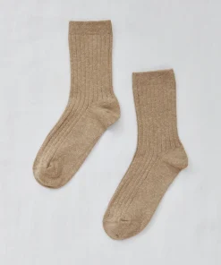 Jenni Kayne Rib Socks Stone Discount