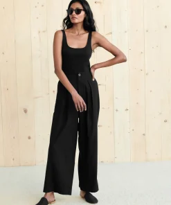 Jenni Kayne Rib Tank Black Best
