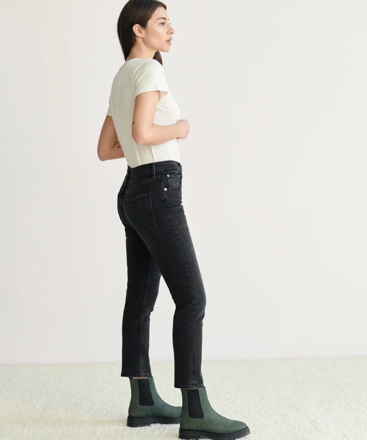 Jenni Kayne Riley Crop Jean Panoramic Fashion