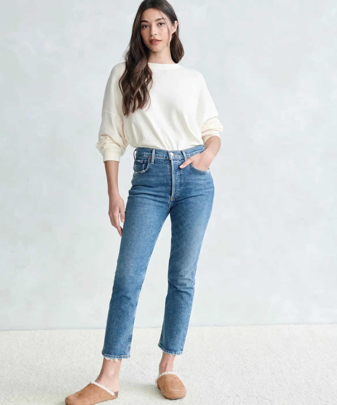 Jenni Kayne Riley Crop Jean Silence Outlet