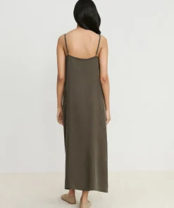 Jenni Kayne Rio Slip Dress Moss Discount