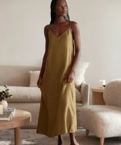 Jenni Kayne Rio Slip Dress Bronze Best